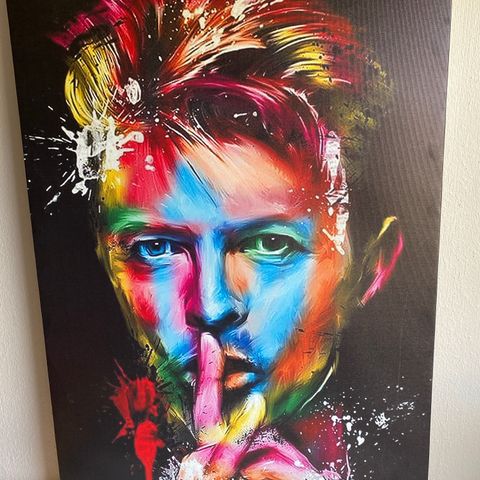 David Bowie på lerret