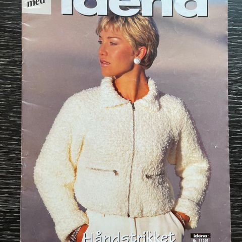 Strikkehefte Idêna nr 115 (oppskrifter til barn og voksne) Snowflake