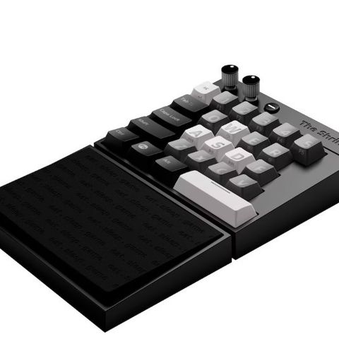 The Shrimp Model 1 mekanisk gamingtastatur lite brukt