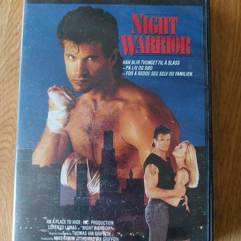 Night Warrior VHS