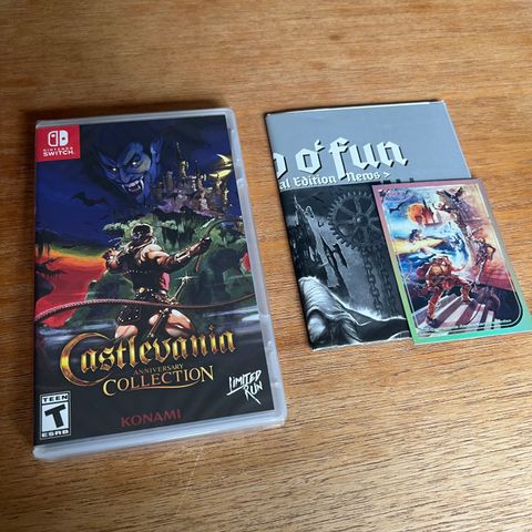 Nintendo Switch - Castlevania Anniversary Collection (Limited run)(Forseglet)