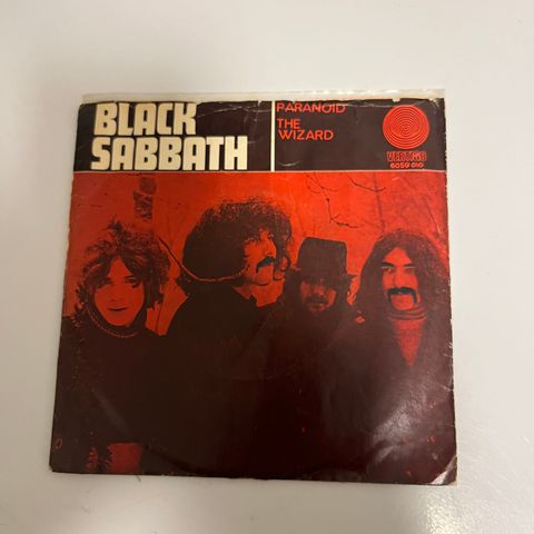 Vinyl Singler Black Sabbath, Deep Purple, Jethro Tull, Uriah Heep Hard Rock