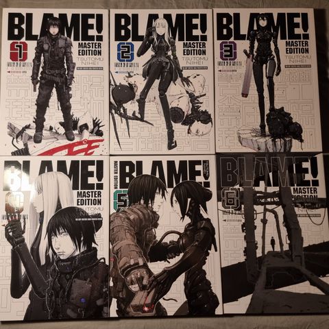 Diverse manga selges! Hells paradise, Blame!, og Blue lock