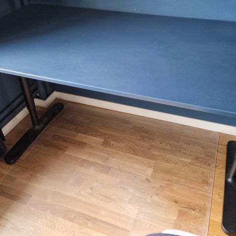 IKEA galant skrivebord, blått