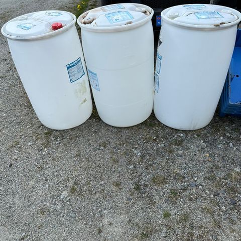 200 liters plastdunker