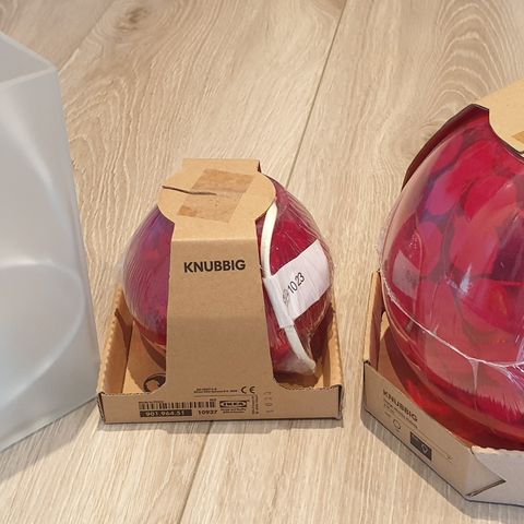 3 lamper fra Ikea selges samlet