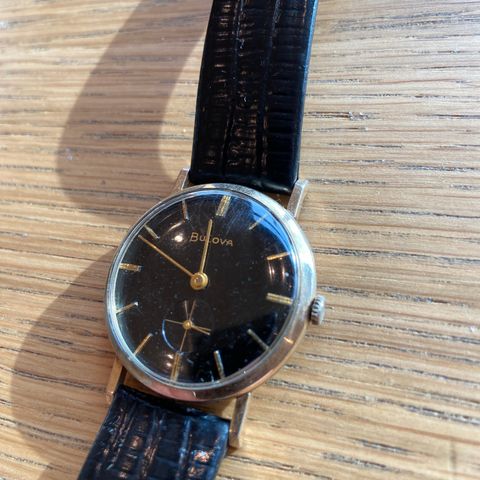Bulova armbåndsur 1965