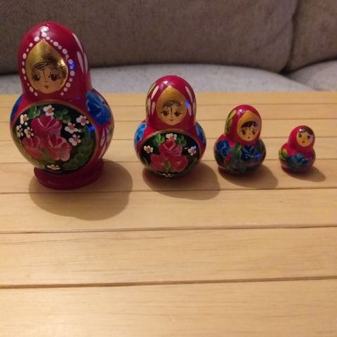 Di Russiske dukkene kan settes sammen