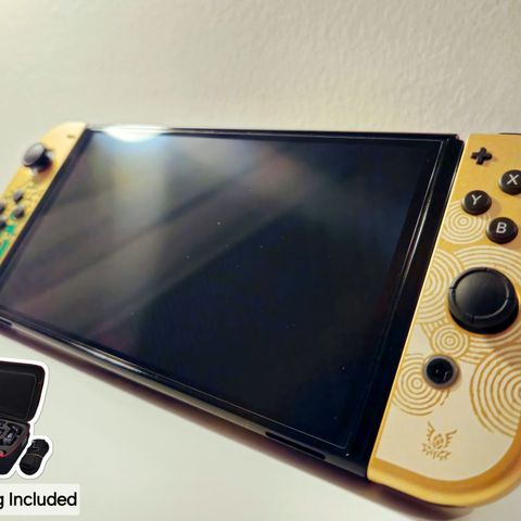 Utleie: Nintendo Switch OLED med over 60 Spill!