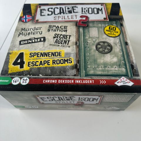 Escape Room-spillet 2 med FIRE spennende escape room-spill