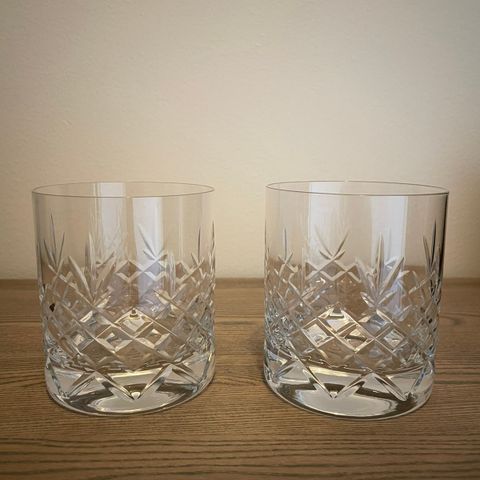Frederik Bagger ‘Crispy Lowball’ whisky glasses x 2