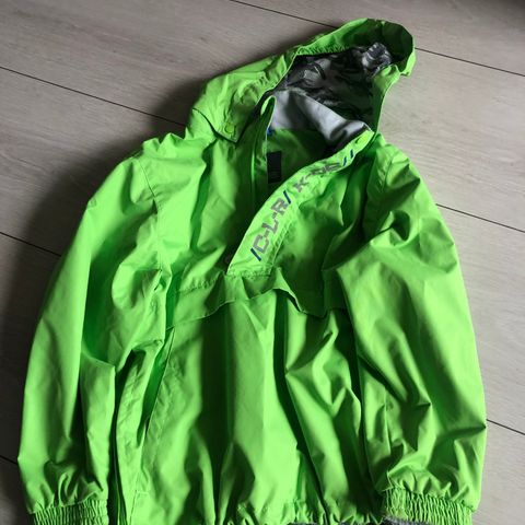 Grønn pullover jakke str. 8 år