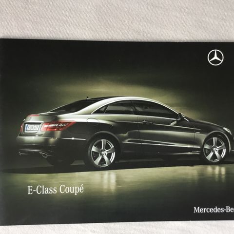 Mercedes-Benz E-Klasse Coupe 09 mod brosjyre