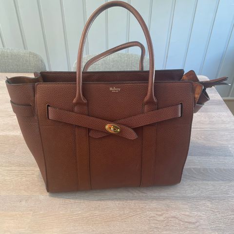 Mulberry Zipped Bayswater, oak, large