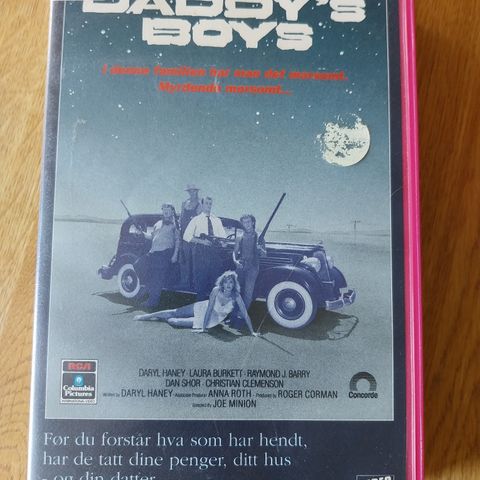 Daddys Boys VHS