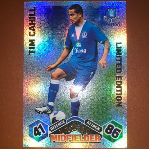 Tim Cahill limited edition