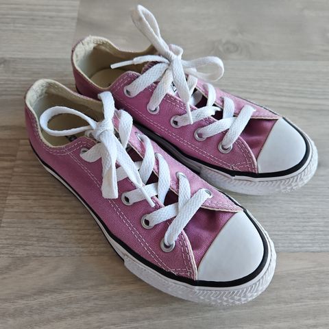 NYE/UBRUKTE! Rosa Converse str 30