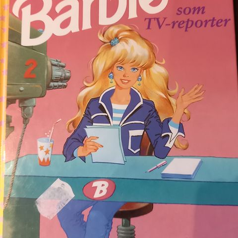 Barbie som TV-reporter