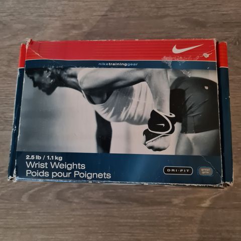 Nike håndleddsvekter 2 stk - 1,13 kg