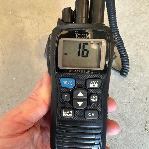 ICOM Håndholdt VHF, IC-M73