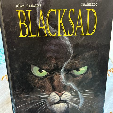 Blacksad tegneseriebok med norsk tekst