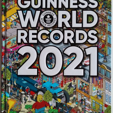 Guinness World records 2021 hardback bok