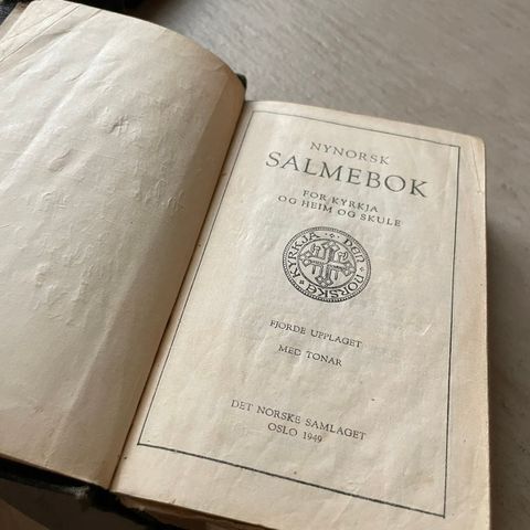 nynorsk salmebok fra 1949