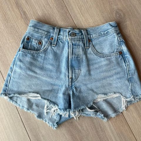 Levi’s 501 Lys Blå Shorts