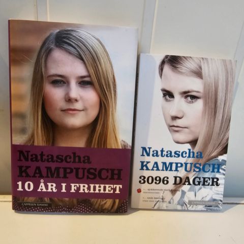 Nye Natasha Kampusch bøker