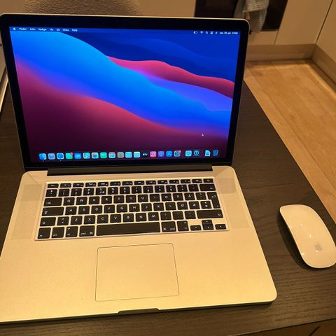 Apple MacBook Pro 15" med retina skjerm, late 2013 versjon