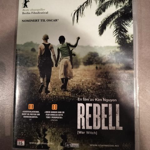 Rebell - Rebelle ( DVD) 2012 - Arthaus - 100 kr inkl frakt