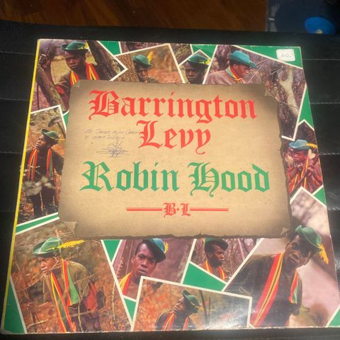 Barrington Levy ** Robin Hood ** LP ** Reggae