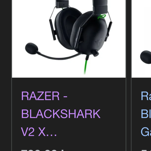 Razer headsett