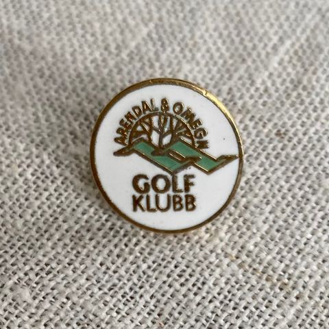 Golf klubb pins