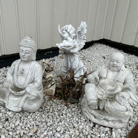 Budda + statuer