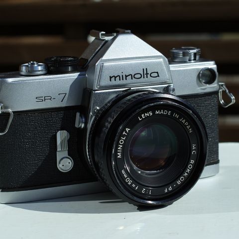 Minolta SR7 35mm Speilreflekskamera