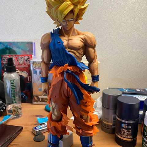 Dragon Ball Z Super Saiyan Goku Super Master Stars Piece Manga Dimensions