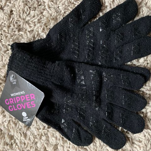 Ny votter kvinne Gripper Gloves One size selges