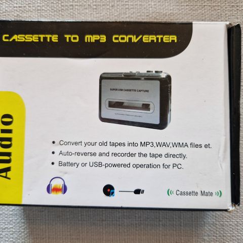USB Cassette to mp3 converter ( omformer )