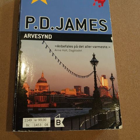 P.D. James - Arvesynd