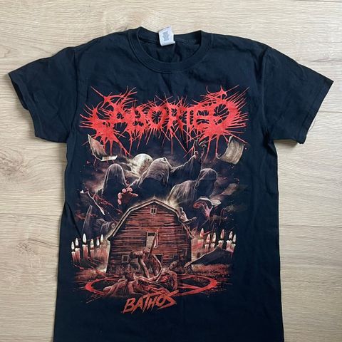 Aborted (t skjorte) death metal merch, band shirt tee