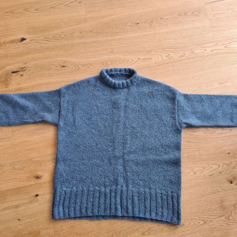 Strikket genser Sweater no 14 fra My Favoritethings knitwear, str M-L.