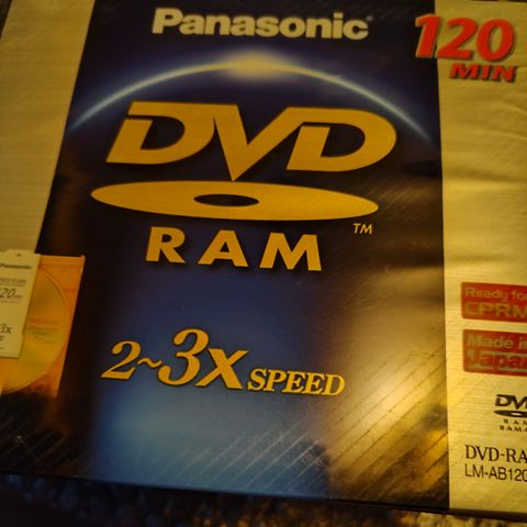 Panasonic DVD RAM 4.7GB 120 Min Video Recording LM-AB120