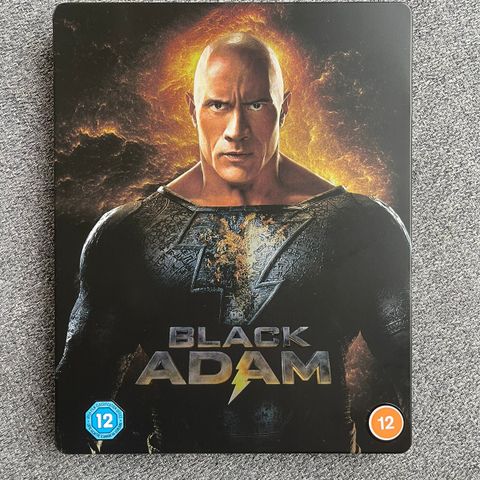 Black Adam (4k Blu-ray) steelbook, DC