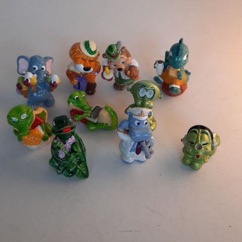 Kinder surprise figurer - 10 stk