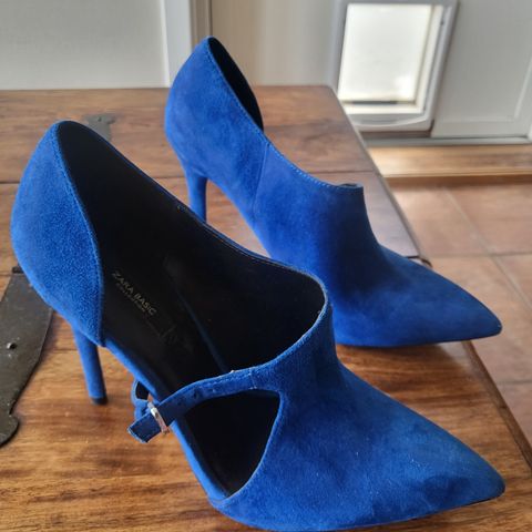 Zara blå sko