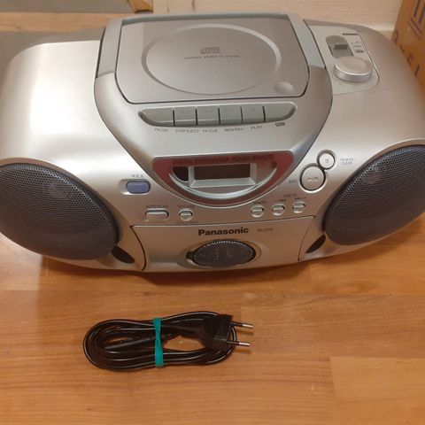 Panasonic CD  kassett, Radio Spiller til Salg