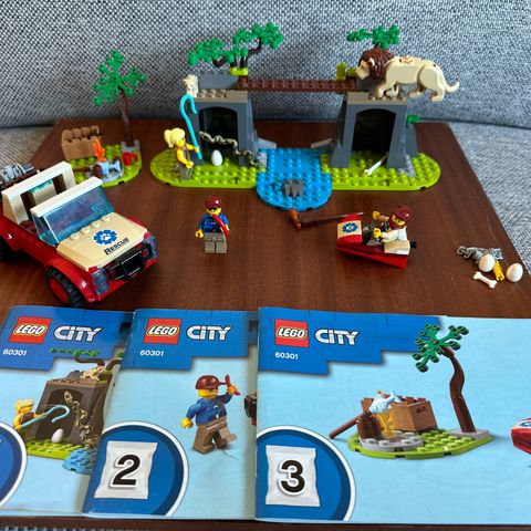 Lego City 60301 safari-tema