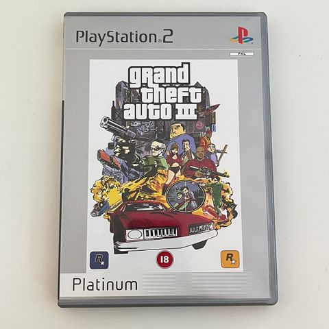 Grand Theft Auto III (Playstation 2, PS2)