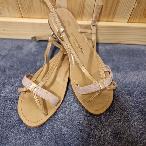 Bruuns Bazaar sandaler nude 36